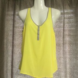 Old Navy Medium Yellow/gray tank
